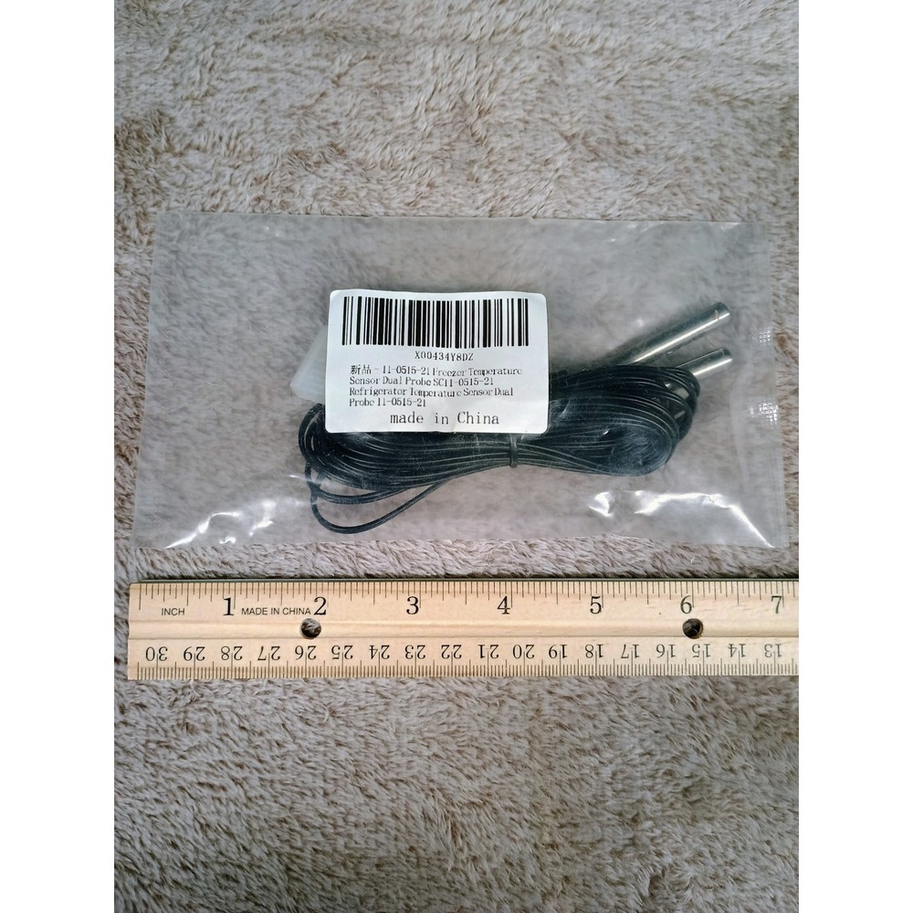 Refrigerator Freezer Temperature Sensor Dual Probe 11-0515-21 for Scotsman